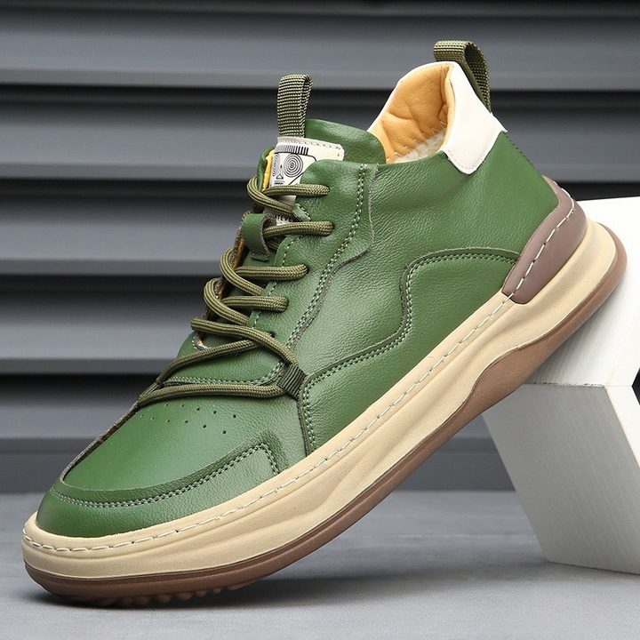 Valentijn | Leder-Sneaker mit Komfortsohle