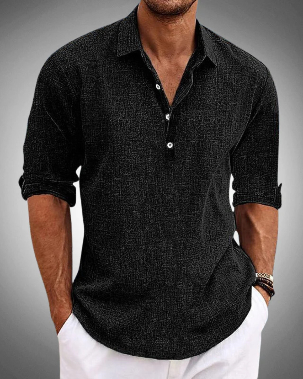Emiel | Camicia in cotone traspirante