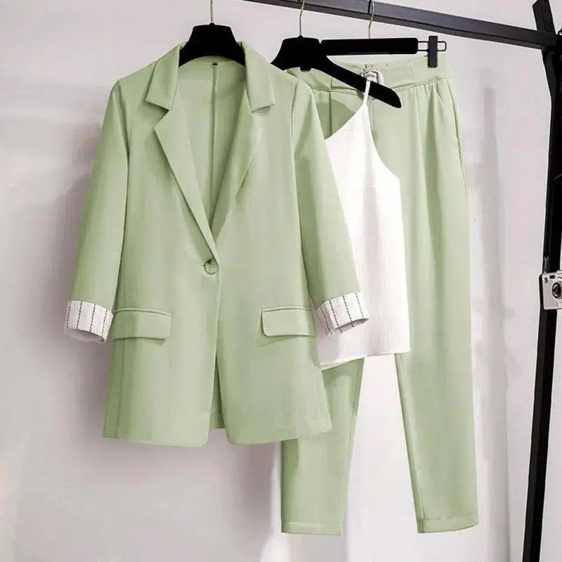 Chavi | Strukturierter Blazer-Anzug