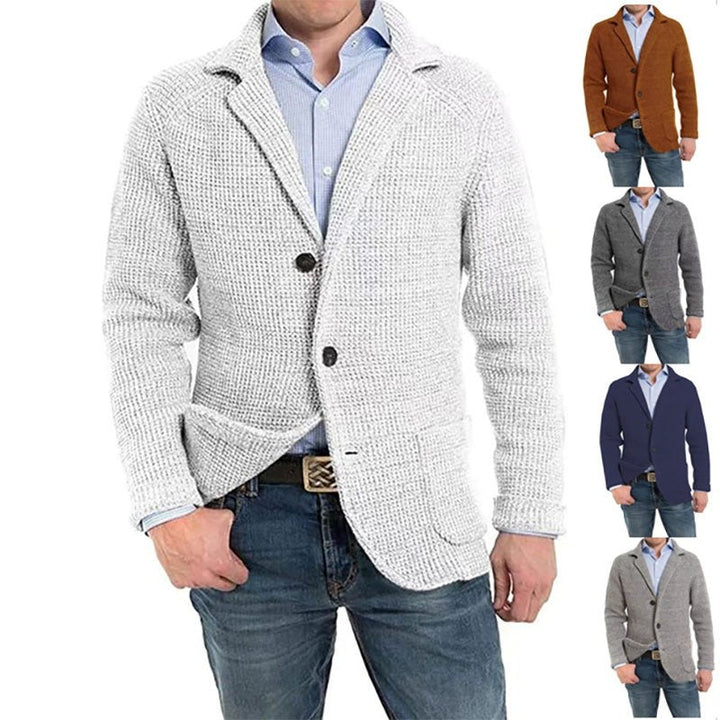 Homens | Blazer com lapelas entalhadas