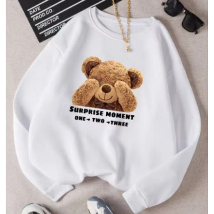 Évarice | Bear Graphic Sweatshirt