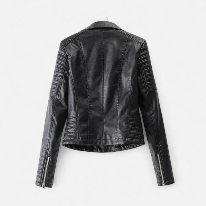 Isolde | Strukturierte Bikerjacke