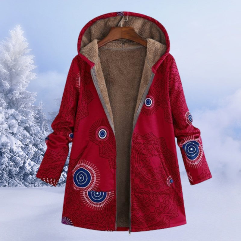 Cleo | Veste à capuche à motif