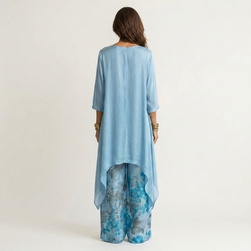 Avalyn | Asymmetrisches Tunika-und-Hose-Set