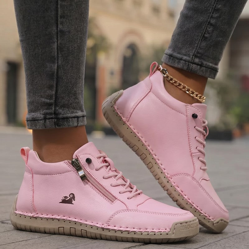 Amélie | Orthopädische Sneaker mit seitlichem Reißverschluss