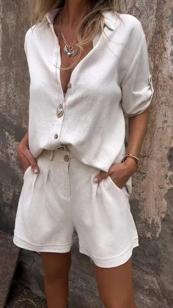 Nikki | Ensemble deux pièces léger avec short