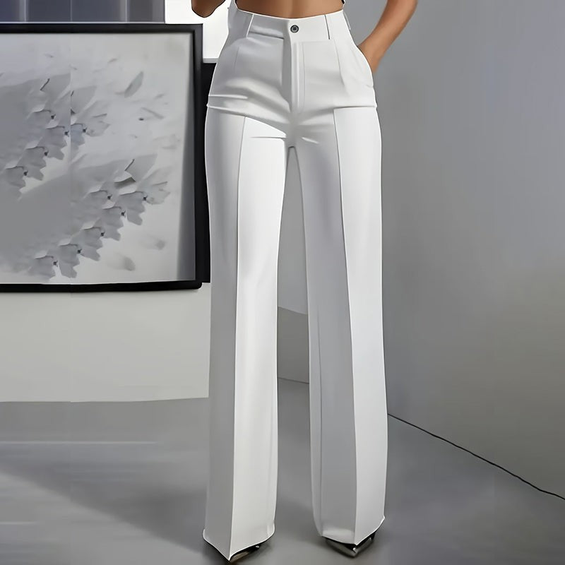 Emma | Hoge taille Wide-Leg Pakbroek