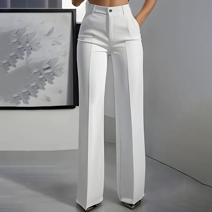 Emma | Hoge taille Wide-Leg Pakbroek
