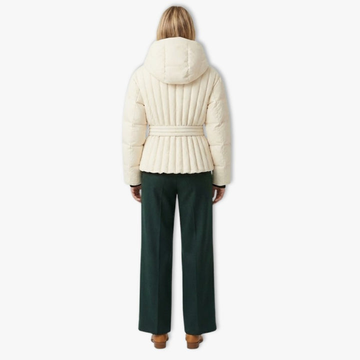 Vrouwen | Gequiltde Peplum Winterjas