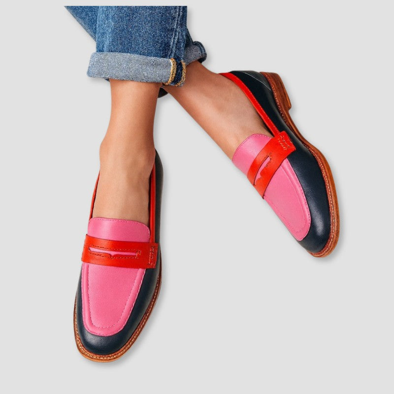 Mia | Mocassins pour femme à détail contrastant