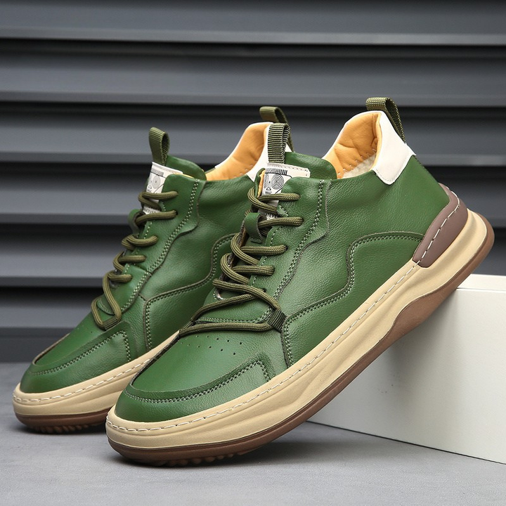 Valentijn | Leder-Sneaker mit Komfortsohle