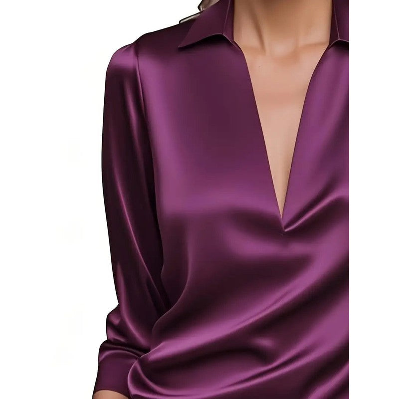 Sophie | Diepe V-hals Blouse