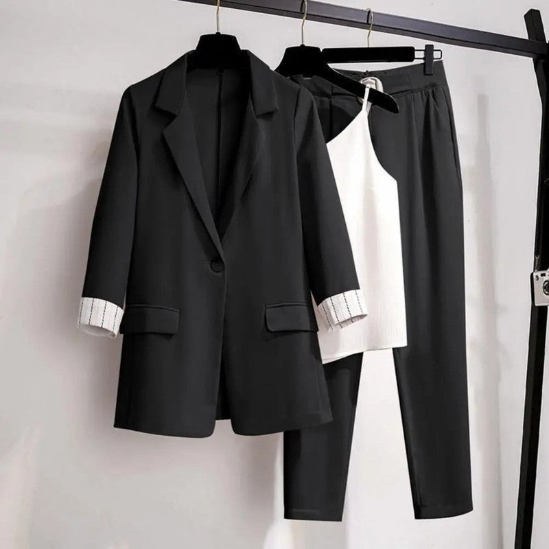 Chavi | Strukturierter Blazer-Anzug