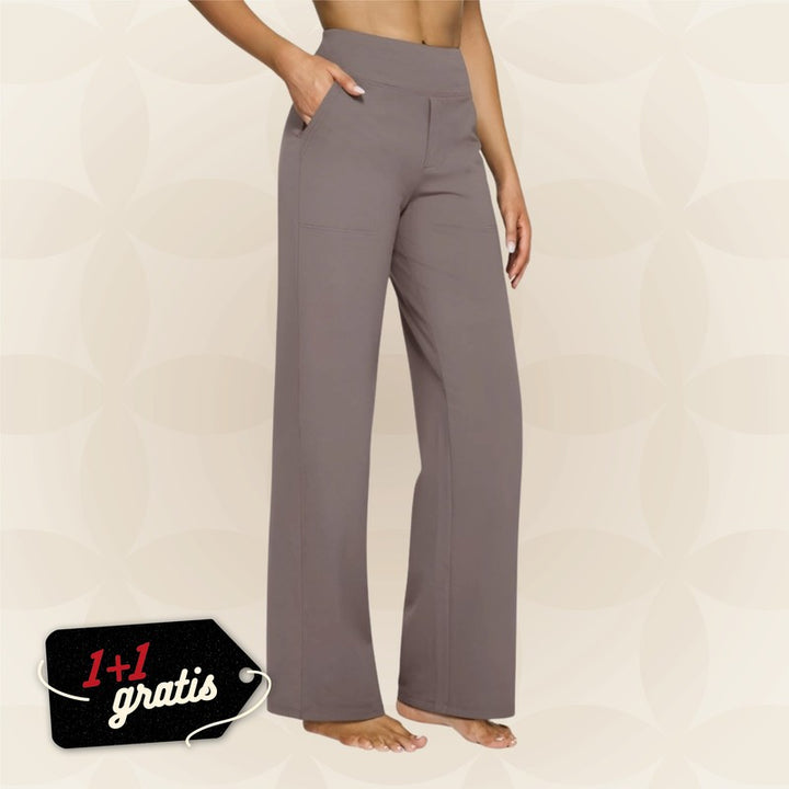 Klara | Hoge Taille Zwijne Broek