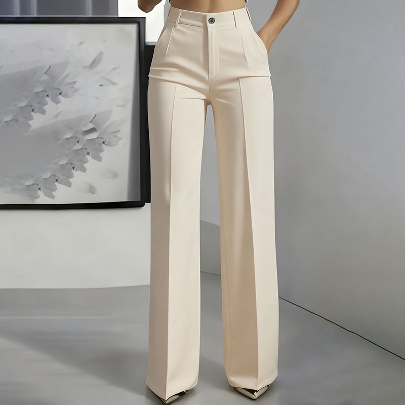 Emma | Hoge taille Wide-Leg Pakbroek