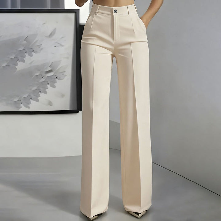 Emma | Hoge taille Wide-Leg Pakbroek