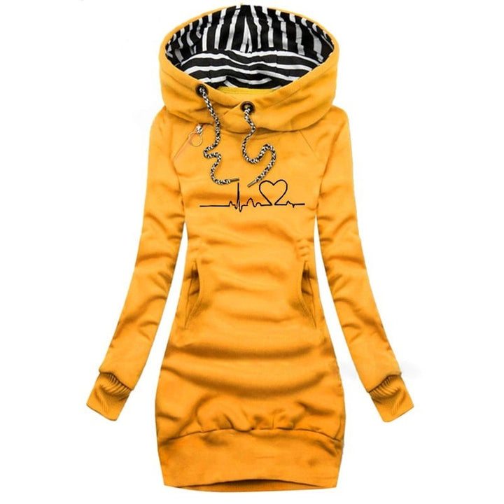 Jaëlle Hoodie Jurk met Capuchon