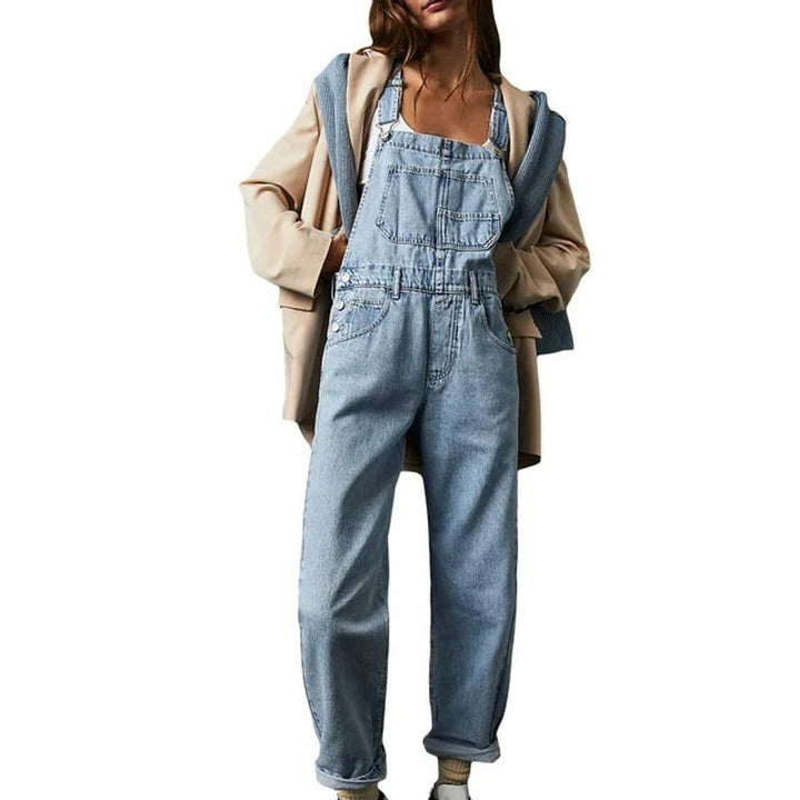 Lotte | Relaxed overall met kruisbanden