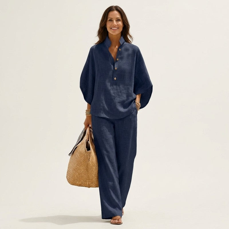 Lucienne | Damen-Set aus Bluse und Hose