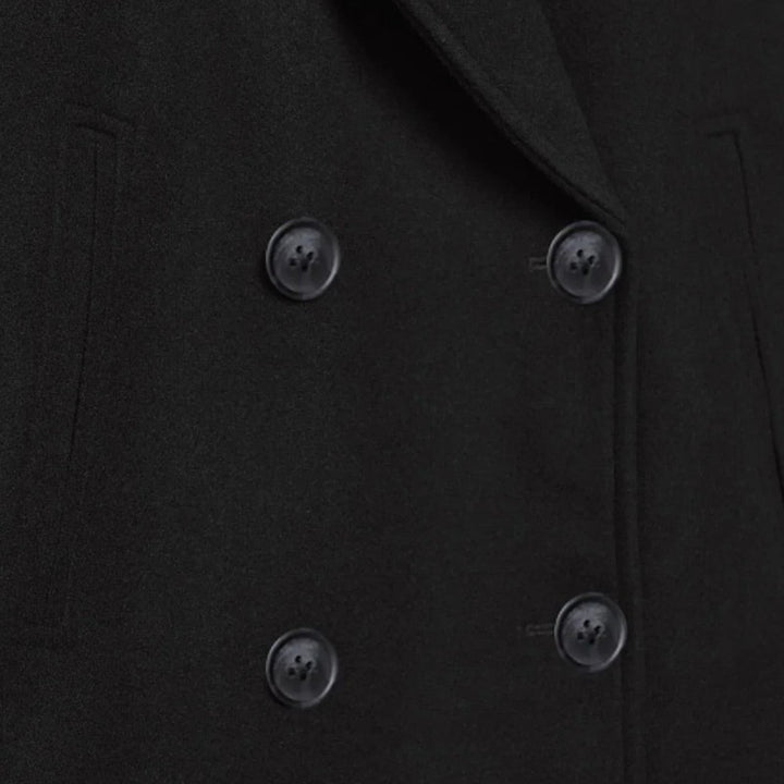 Damenjacke | Taillierte kurze Jacke mit Revers