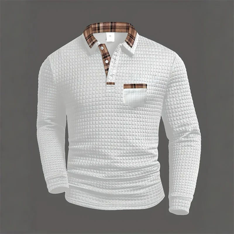 Herren | Langarm-Polopullover