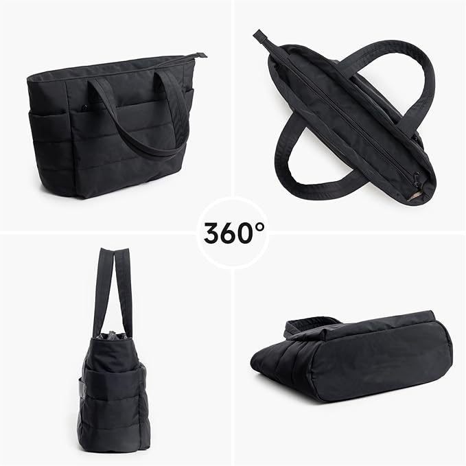 Katrien | Gesteppte leichte Shopper-Tasche