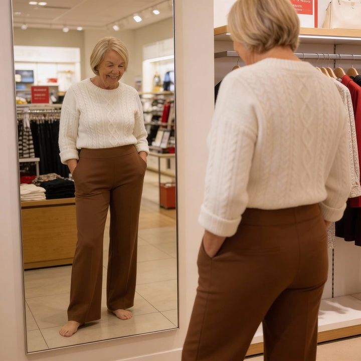 Klara | Hoge Taille Zwijne Broek
