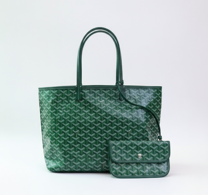 Sanne | Geometrische Shopper-Tasche mit Etui