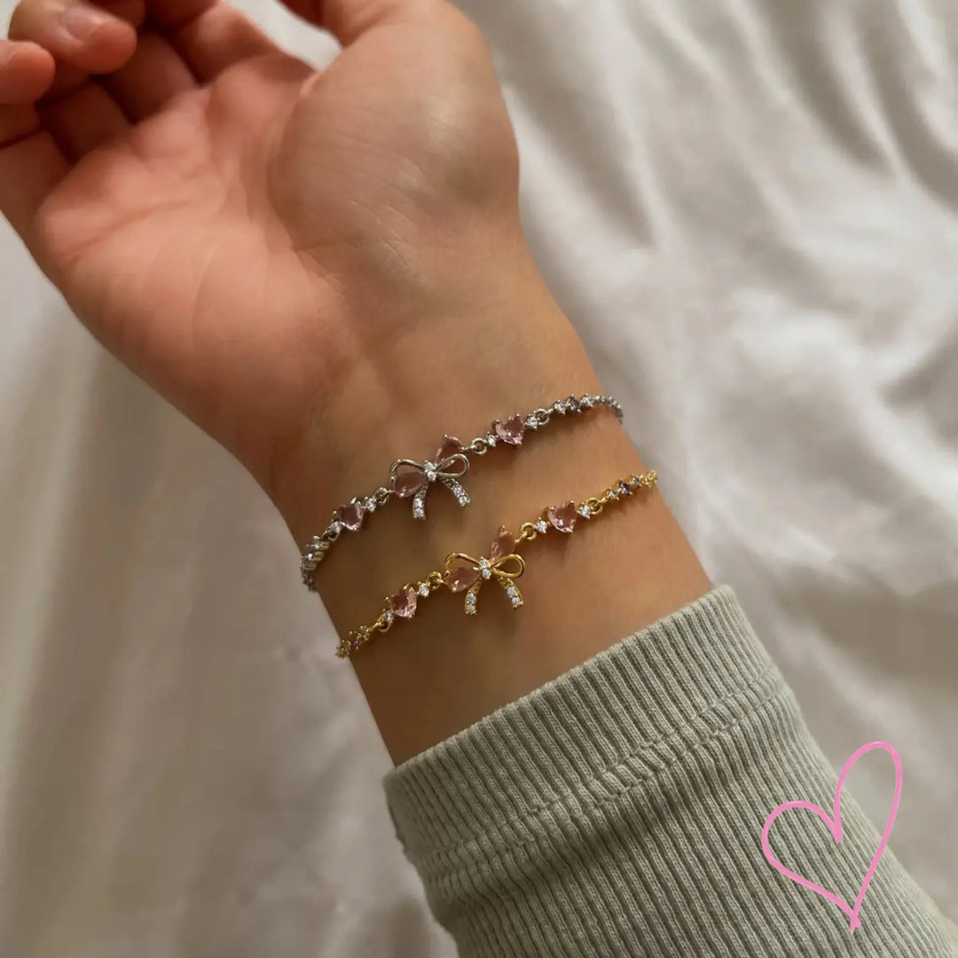 Thea | Feines Armband mit Schleife