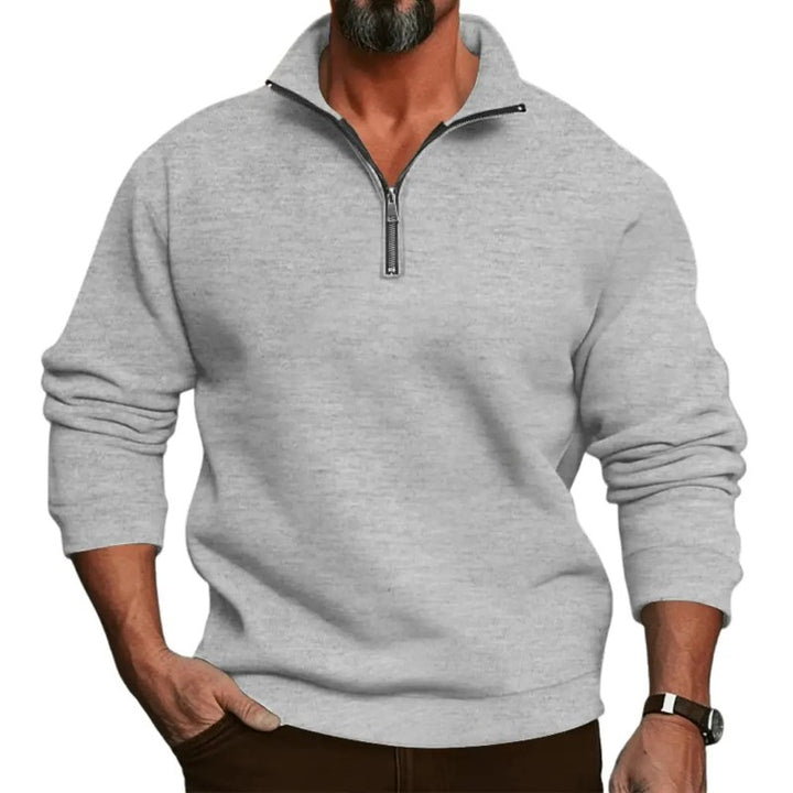 Reymond | Stijlvolle quarter-zip met ribbels