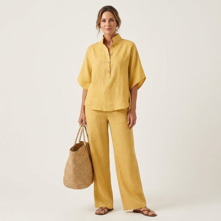 Lucienne | Damen-Set aus Bluse und Hose