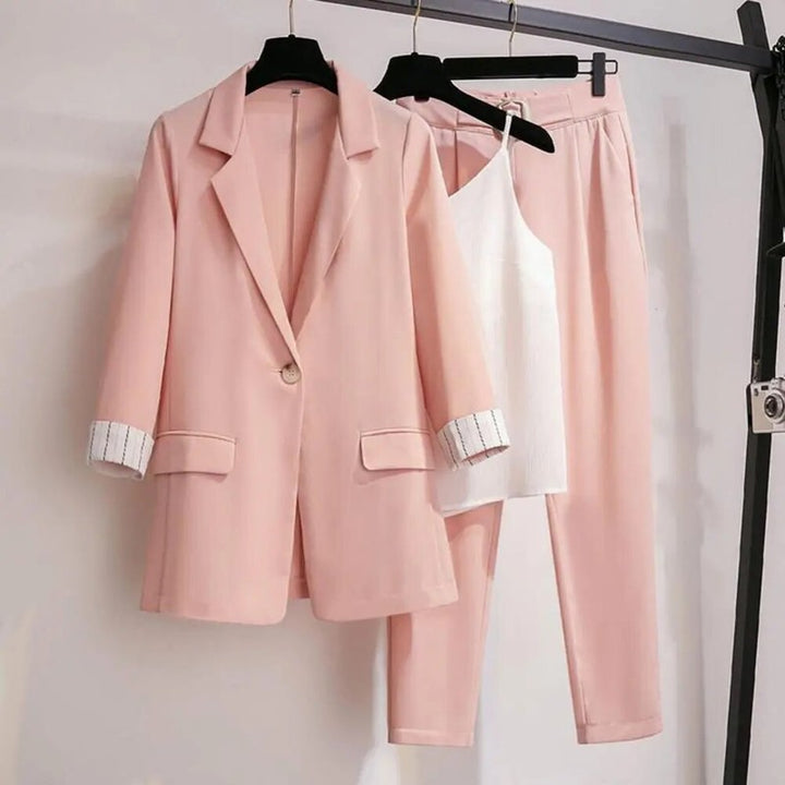 Chavi | Strukturierter Blazer-Anzug