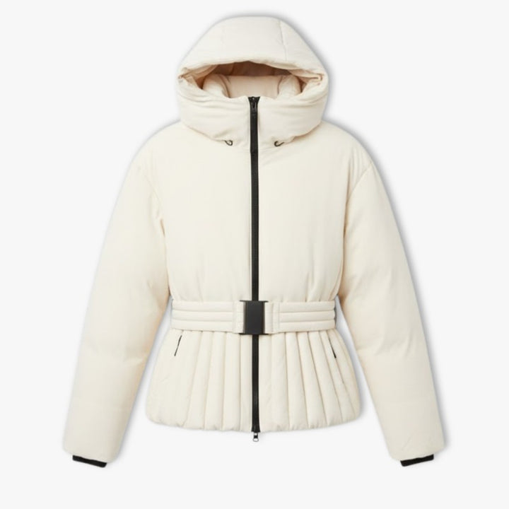 Vrouwen | Gequiltde Peplum Winterjas