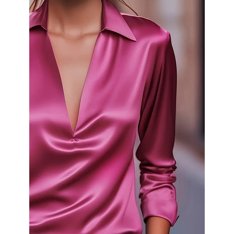Sophie | Diepe V-hals Blouse