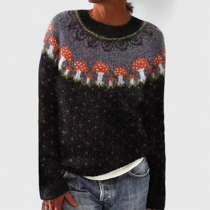Yvanderrah | Fair Isle Motief Met Ronde Hals Trui