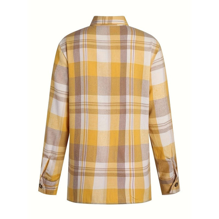 Jasmijn | Chemise décontractée à carreaux