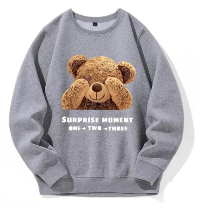 Évarice | Bear Graphic Sweatshirt