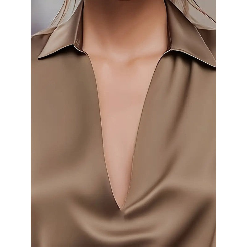Sophie | Diepe V-hals Blouse