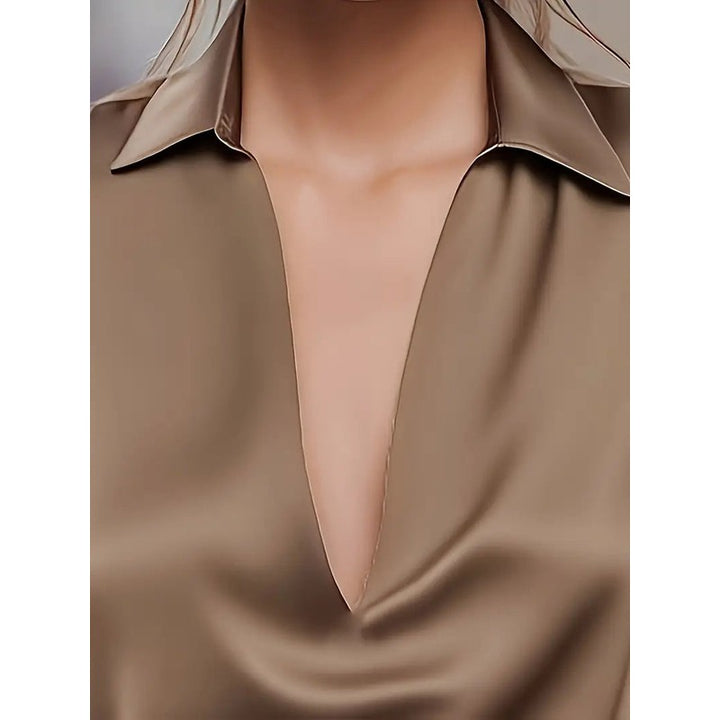Sophie | Diepe V-hals Blouse