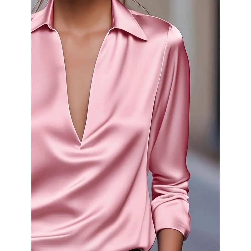 Sophie | Diepe V-hals Blouse
