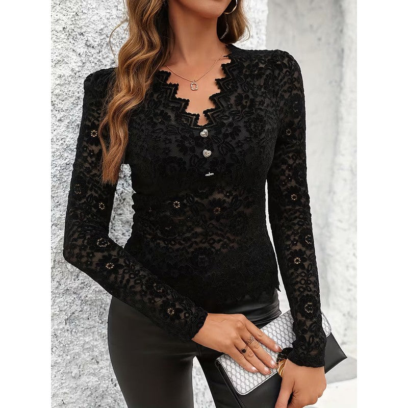 Liv | Delicate V-hals Top