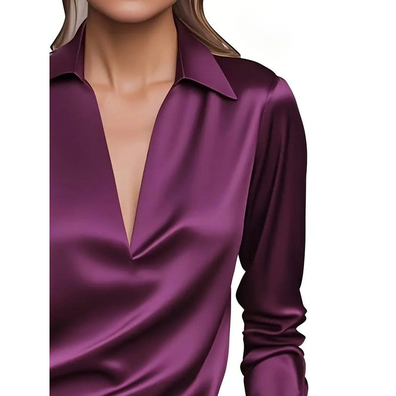 Sophie | Diepe V-hals Blouse