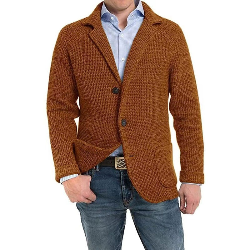 Homens | Blazer com lapelas entalhadas