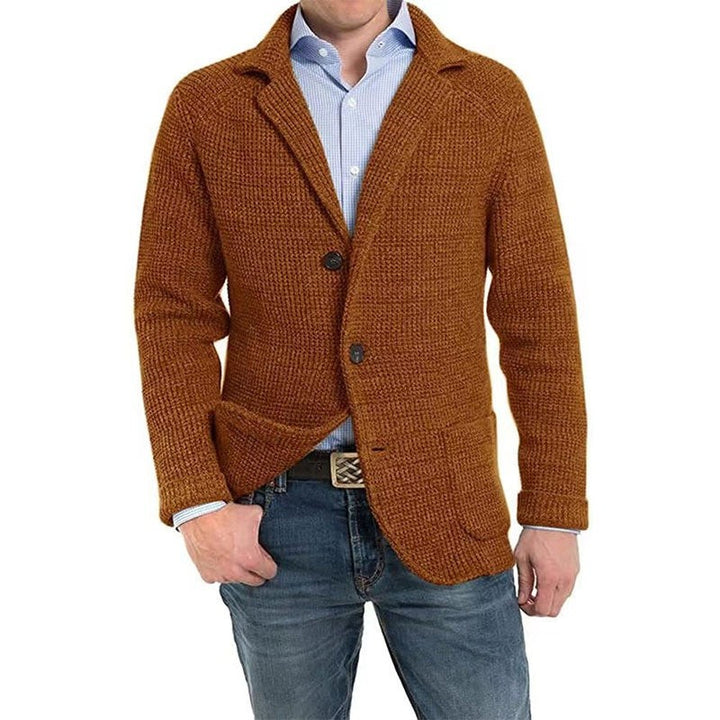 Homens | Blazer com lapelas entalhadas