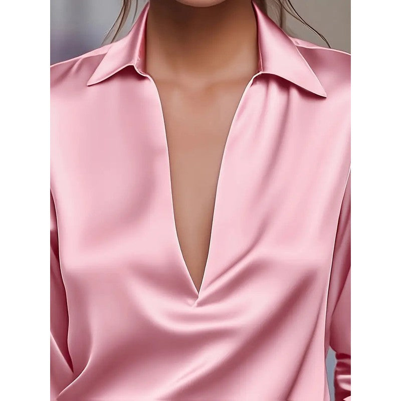 Sophie | Diepe V-hals Blouse