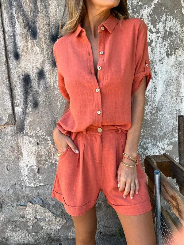 Nikki | Ensemble deux pièces léger avec short