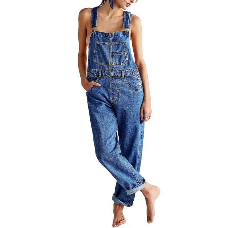 Lotte | Relaxed overall met kruisbanden
