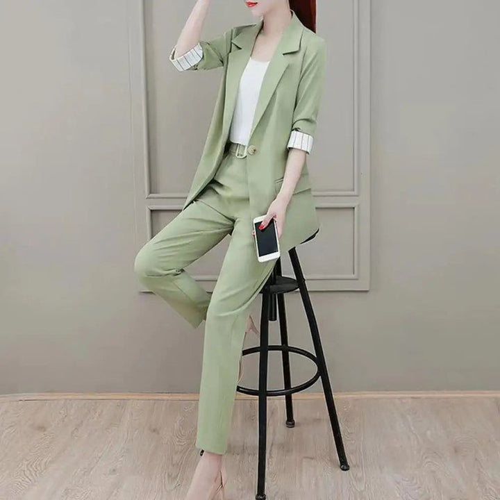 Chavi | Strukturierter Blazer-Anzug