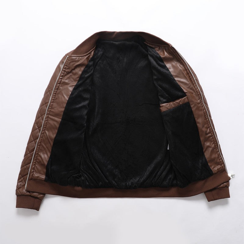 Corentin | Diamantgequilt bikerjas voor heren