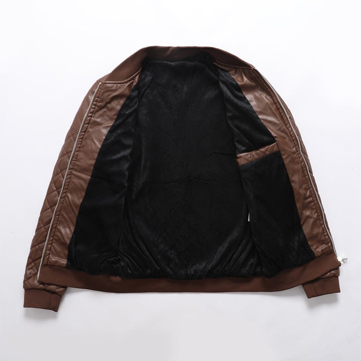 Corentin | Diamantgequilt bikerjas voor heren